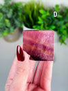 Rainbow Fluorite Corner Cut Cubes • Choose Your Own!