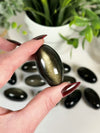 Gold Sheen Obsidian Palm / Shiva from Jalisco, Mexico • Intuitively Chosen!