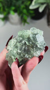 Glassy Green Fluorite with Beveled Edges from Xianghuapu Mine