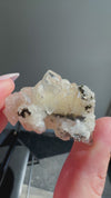 Calcite with Marcasite Inclusions from Linwood Mine, Buffalo, Scott County, Iowa, USA