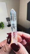 Water Clear Colombian Lemurian Quartz with "Blue Mist" / "Blue Smoke" (aka Blue Needles)