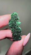 Malachite Stalactite from Shilu Mine, Yangchun County, Yangjiang, Guangdong, China