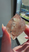 Whispy Pink Amphibole Quartz from Itacambira, Brazil